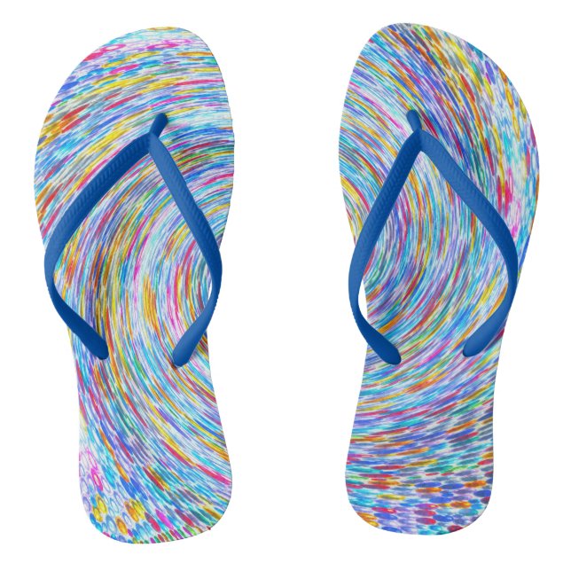 Chanclas Rhine Stone Swirl Flip Flops (Plantilla)