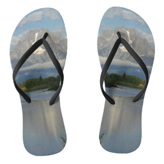 Chanclas Río Jackson Hole en el Parque Nacional Grand Teton