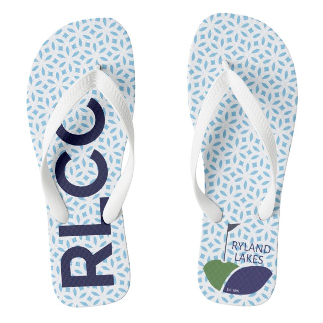 Chanclas RLCC y Ryland Lakes Flip Flops (Plantilla)