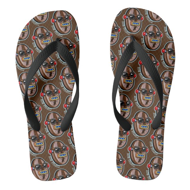 Chanclas Robot de café (Plantilla)