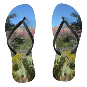 Chanclas Rocas rojas y cactus I
