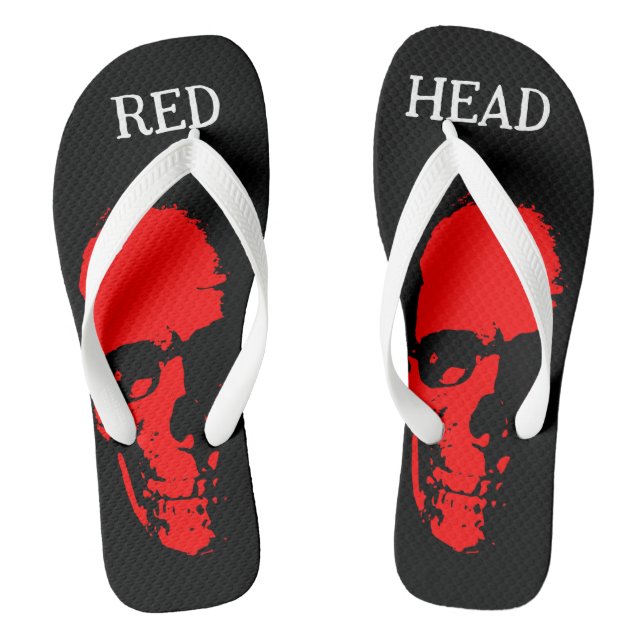 Chanclas Rojo Head Flip Flops (Plantilla)