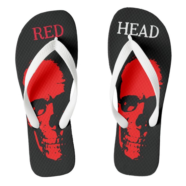 Chanclas Rojo Head Flip Flops (Plantilla)