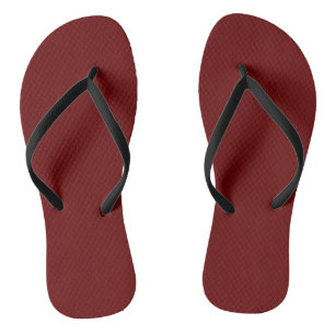 Chanclas Rojo sanguíneo (color sólido)