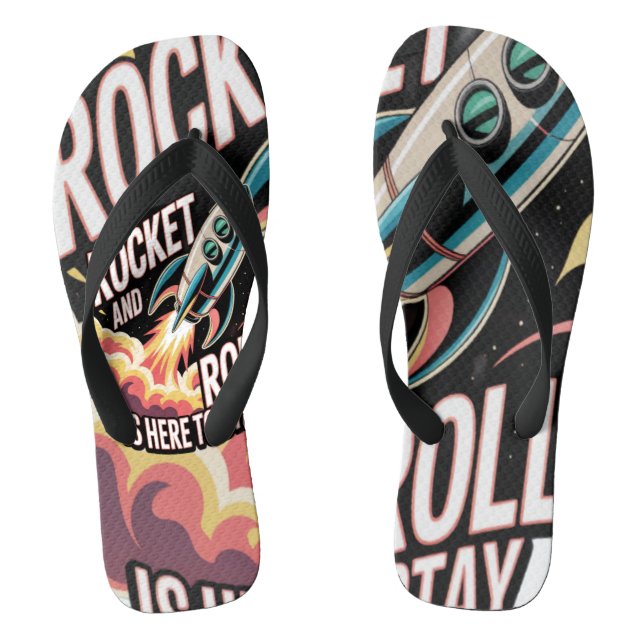 Chanclas Rollo de cohete (Plantilla)