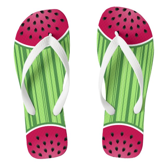 Chanclas Rondajas de sandía (Plantilla)