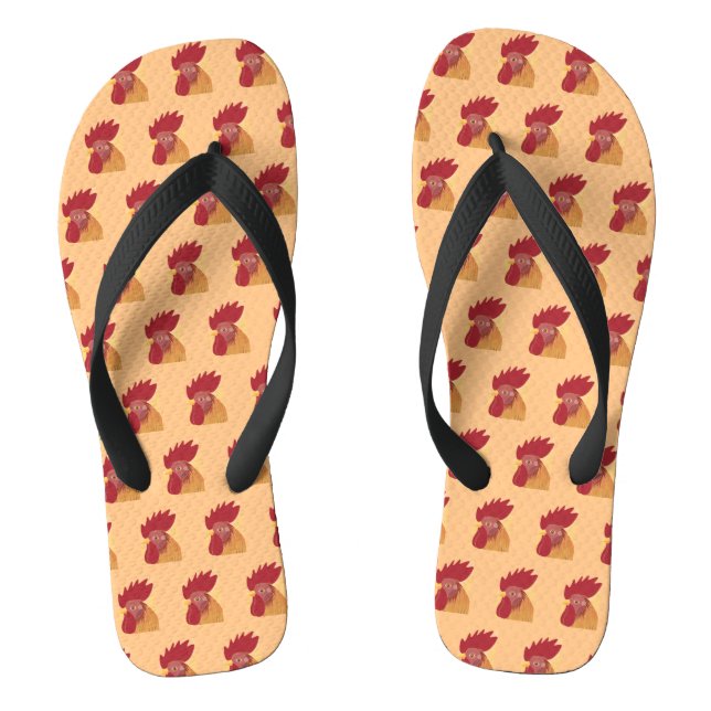 Chanclas Rooster Flip Flops (Plantilla)