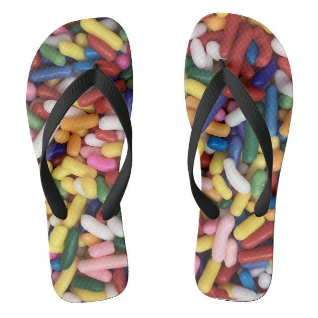 Chanclas Ropa de arcoiris (Plantilla)