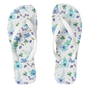 Chanclas Rosa azul