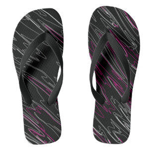 Chanclas Rosa negro marchito