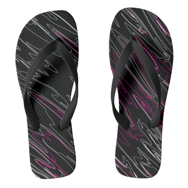 Chanclas Rosa negro marchito (Plantilla)