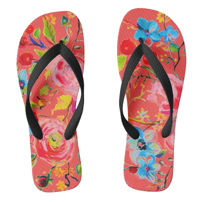Chanclas Rosa y Cherry Rubor (Plantilla)