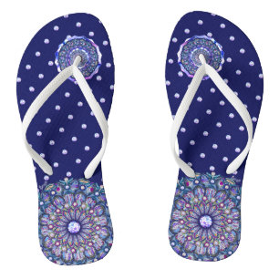 Chanclas Rosario azul