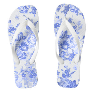 Chanclas Rosas Azules Flip Flops Casual Wear