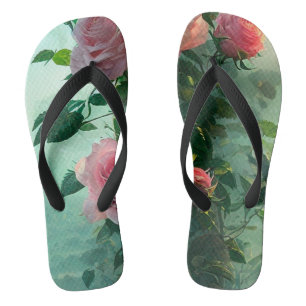 Chanclas Rosas rosadas - Flip Flops