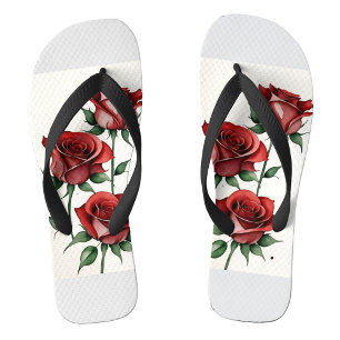 Chanclas Rose Art