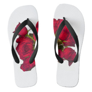 Chanclas Roses Rojas Flip Flop