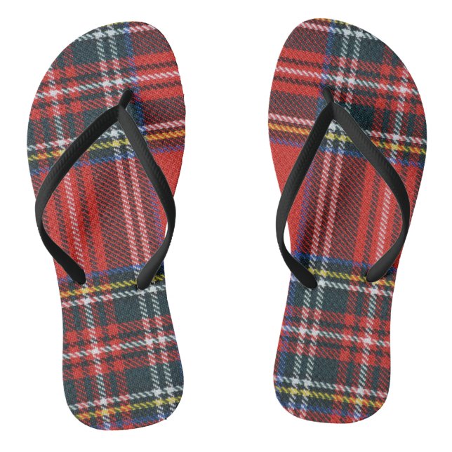Chanclas Royal Stewart Tartán Flip Flops (Plantilla)