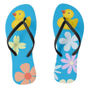 Chanclas Rubber Ducky Flip Flops