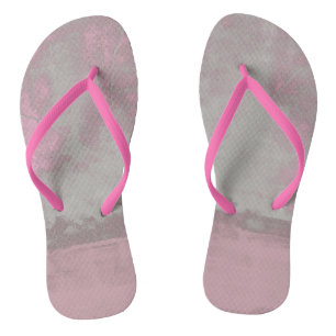 Chanclas Rústica Mallow gris rosa Resumen Art Nr42 de moda