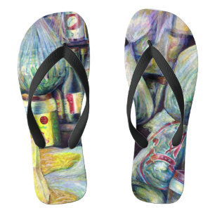 Chanclas Sabores secados al sol de Singapur