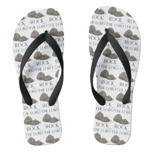 Chanclas Salmos 18:2 Cita de Escrituras Bíblicas Unisex Tot