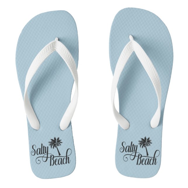 Chanclas Salty Beach Funny Summer (Plantilla)
