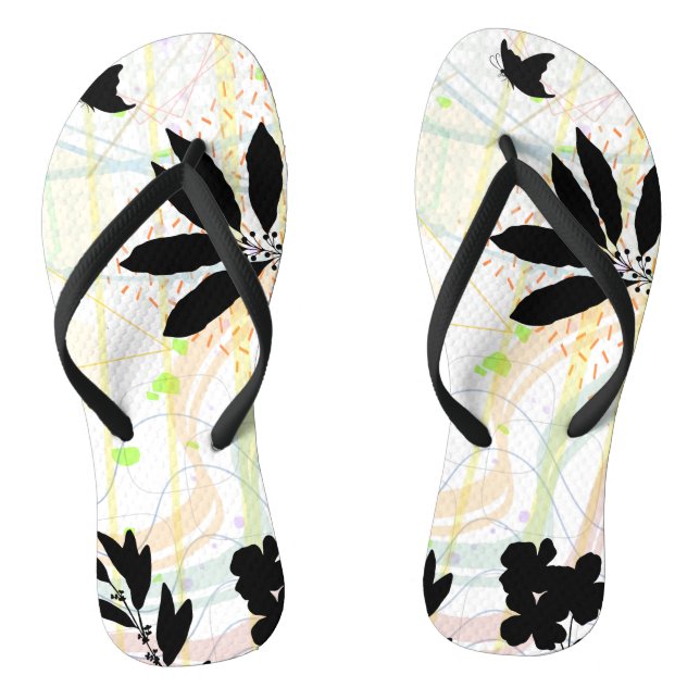 Chanclas Salvaje con la naturaleza (Plantilla)