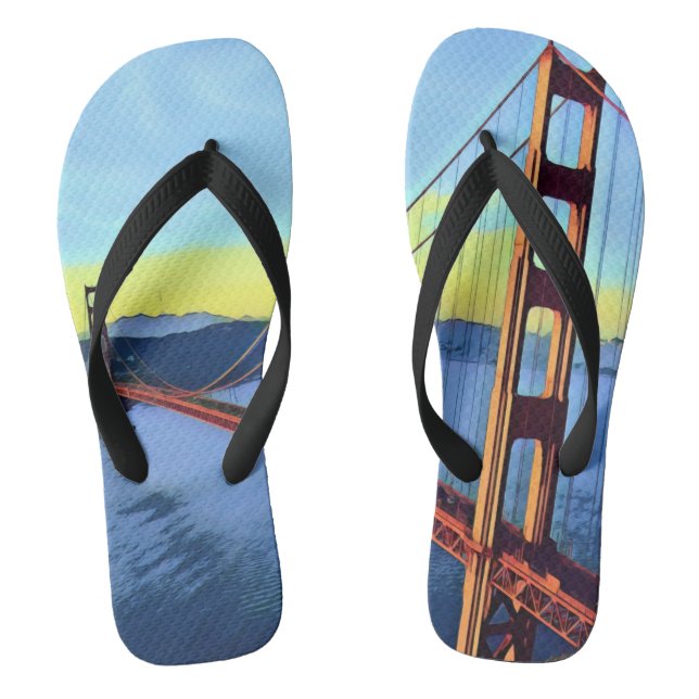Chanclas San Francisco - Puerta GOLDEN - Puente (Plantilla)