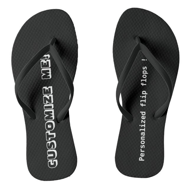 Chanclas Sándalos personalizados (Plantilla)