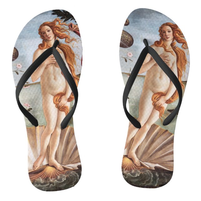 Chanclas Sandro Botticelli - Nacimiento de Venus (Plantilla)