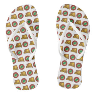 Chanclas Sándwich de tomate asado y tostado