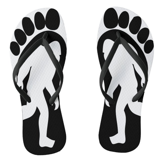 Chanclas Sasquatch - flips-flopes de Bigfoot (Plantilla)