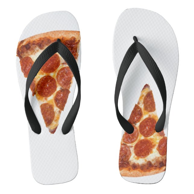 Chanclas Se derritió la porción de pizza de chile de Slippe (Plantilla)