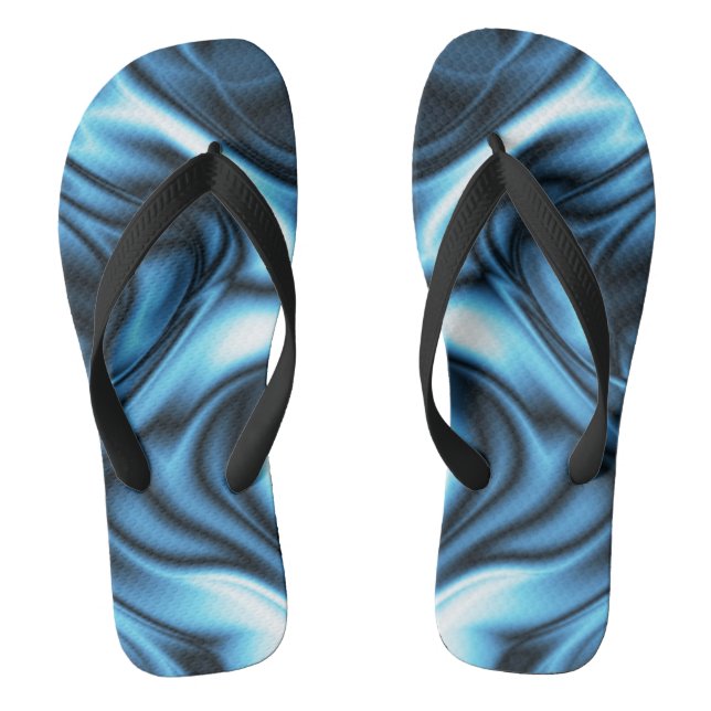 Chanclas Seda Azul (Plantilla)