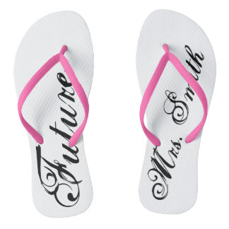 Chanclas "Señora futura" personalizable
