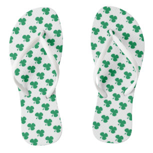 Chanclas Shamrock Clovers irlandés