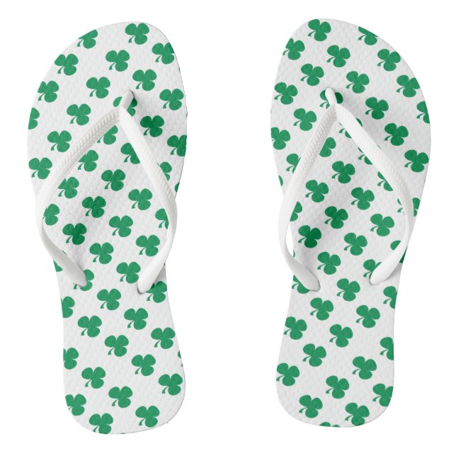 Chanclas Shamrock Clovers irlandés (Plantilla)