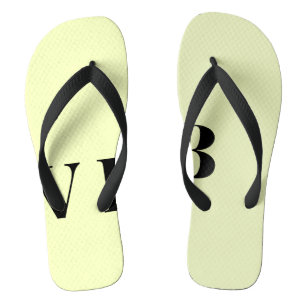 Chanclas simple minimal color sólido personalizado pastel p