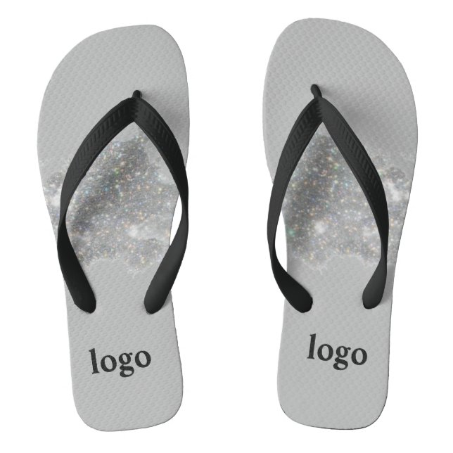 Chanclas Simple y minimalista logotipo personalizado elegan (Plantilla)