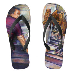 Chanclas Singapur Bañado por el Sol