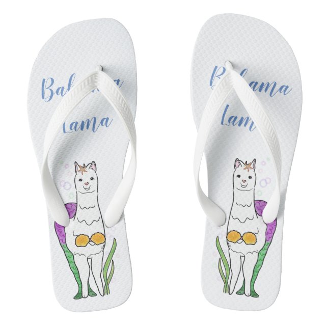 Chanclas Sirena de Llama Bahama (Plantilla)