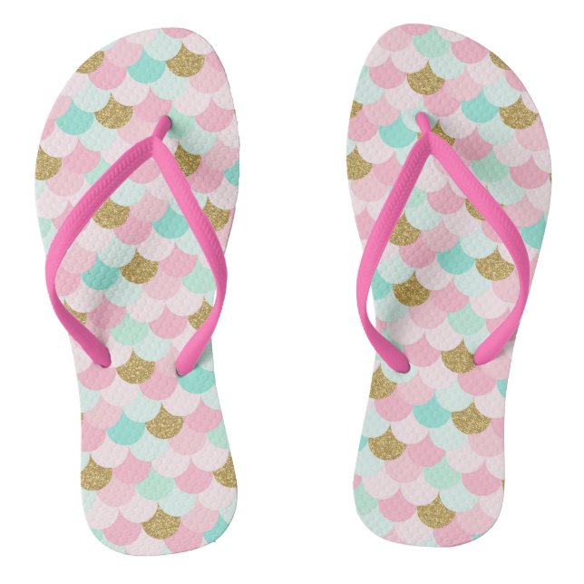 Chanclas Sirena Rosa (Plantilla)