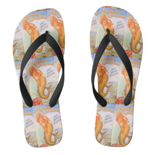Chanclas sirenas de la ostra