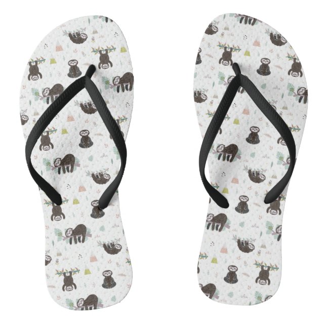 Chanclas Sleepy Sweet Slots Pattern (Plantilla)