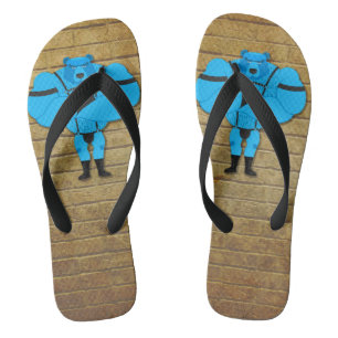 Chanclas SlipperyJoe's gay oso musculoso cartoon tanga cuer