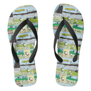 Chanclas Snoopy & Friends   Ir de campamento