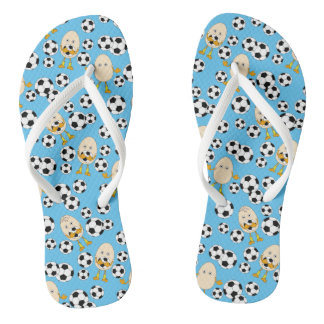 Chanclas Soccer Egghead Pattern Socks
