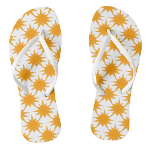 Chanclas Sol amarillo naranja
