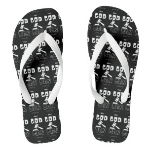 Chanclas Solo Dios Puede Juzgarme Unisex